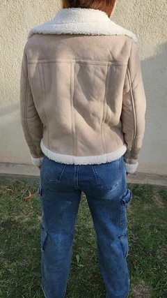Imagen de campera gamulan importada con corderito interno