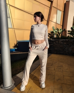 conjunto elastizado top + pantalon