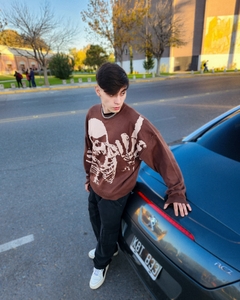 sweater/suéter skeleton - comprar online