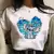 Disney camisetas femininas bonito engraçado groot ponto impressão moda instagr