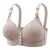 Novo tamanho grande fivela frontal sexy push up sutiã feminino ajustável copo - comprar online
