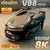 Drone v88 original 8k 5g gps profissional hd fotografia aérea aeronaves de cont