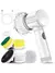 Purificador giratório elétrico, escova de limpeza sem fio para banheiro e louça - comprar online
