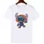 Imagem do Disney camisetas femininas bonito engraçado groot ponto impressão moda instagr