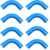 CURVA 90° SOLDAVEL AZUL DE IRRIGAÇÃO PN80 50MM 6 UNIDADES - MUNDO DA IRRIGAÇÃO