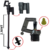 Kit Micro Aspersor Micrão+adaptador+micro tubo 2,30mts 20UN