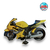 Motocicleta TEAMSTERZ Amarilla - comprar online