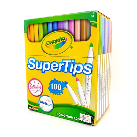 Crayola Supertips 100