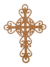 Cruz Elegante 40 Cm Mdf Bautismo Confirmación Primera Comunión