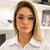 Armação de Grau Valentina - Óculos de Grau Modelo Gatinho - Cinza - loja online