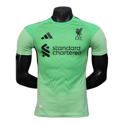 Camisa Liverpool Goleiro 25/26 - Jogador Adidas Masculina - Verde