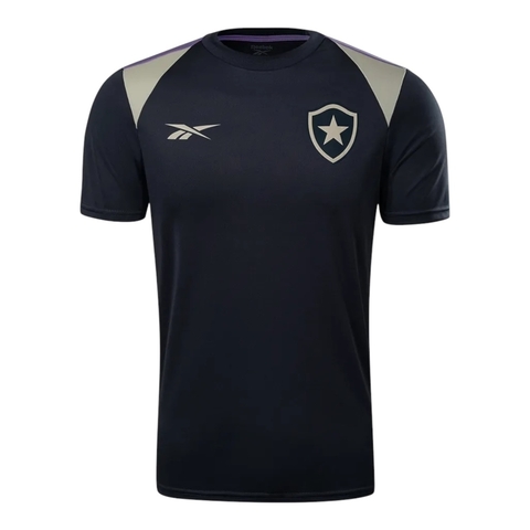 Camisa Botafogo Treino 25/26 - Torcedor Reebok Masculina - Preta