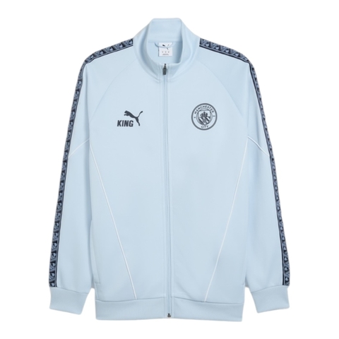 Jaqueta Corta-Vento Manchester City 25/26 - Masculina Puma - Azul