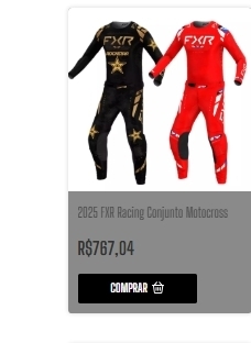 Banner da categoria Conjunto Motocross FXR Racing 