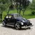 Miniatura Carros 1:18 clássico carro Fusca preto liga metal - comprar online