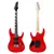 Kit Completa Guitarra elétrica , 6 cordas, 24 frets, peças e aces - Shop deComex Import