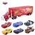 Imagem do Kit 7 Carros Disney Pixar Dietcast Metal Modelo de Carro Conjunto Relâmpago McQueen