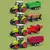 Miniatura Trator trabalho na Fazenda com Carretinha pneus borracha - Shop deComex Import