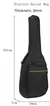 Bag para Guitarra, Violão e Baixo 39-48 Polegada almofada de tecido oxford 8-10mm algodão espessamento alças dupla WaterProof