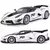 Miniatura Carros Bburago 1:43 Le mans ferrari 499p 2022 488 250 512 liga de luxo veículo diecast - comprar online