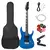 Kit Completa Guitarra elétrica , 6 cordas, 24 frets, peças e aces - loja online