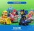 Imagem do Brinquedo Patrulha Canina com 4 Carros e 4 Personagens com Fricção