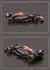 Imagem do Miniatura F1 Modelo Bburago 1:43 Red Bull Racing RB20 F1 2024 # 1 Verstappen # 11 Perez