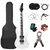 Kit Completa Guitarra elétrica , 6 cordas, 24 frets, peças e aces - loja online
