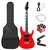 Imagem do Kit Completa Guitarra elétrica , 6 cordas, 24 frets, peças e aces