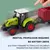 Miniatura Trator trabalho na Fazenda com Carretinha pneus borracha - comprar online