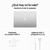 Macbook Air Apple MRYP3CI/A Chip M3 8GB 256GB SSD 15,3" Plata