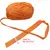 Kit com 4 rolos de fio tipo tira grossa para crochê manual. Cada rolo com 100g. Ideal para confeccionar tapetes, cestas, chinelos e bolsas.