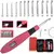 Conjunto com 12 ganchos de crochê ergonômicos com luz LED. Inclui contador digital de pontos e acessórios para tricô e projetos DIY. - loja online