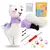 Kit de crochê MIUSIE para iniciantes, com fio, gancho e materiais. Inclui tutoriais em vídeo e ferramentas para projetos de malha DIY. - comprar online