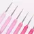 1 agulha de crochê Tulip Etimo Rose original. Cabo ergonômico e ponta de precisão, ideal para crochê com fio em peças como suéteres e acessórios - loja online