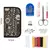Kit de costura multifuncional completo. Contém ferramentas e acessórios para costura, bordado e uso doméstico ou em viagens.