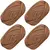 Kit com 4 rolos de fio tipo tira grossa para crochê manual. Cada rolo com 100g. Ideal para confeccionar tapetes, cestas, chinelos e bolsas.