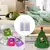 Kit com 8 ganchos de crochê transparentes em ABS. Cabos ergonômicos, ideal para tricô e projetos DIY. - loja online
