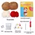 Kit de crochê MIUSIE para iniciantes, com fio, gancho e materiais. Inclui tutoriais em vídeo e ferramentas para projetos de malha DIY. na internet