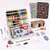 Kit de costura multifuncional completo. Contém ferramentas e acessórios para costura, bordado e uso doméstico ou em viagens.