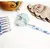 Conjunto de ganchos de crochê com cabo ergonômico estilo porcelana azul e branca. Agulhas de alumínio, ideais para trabalhos com fios e lã. - loja online