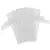 Kit com 4 bolsas grandes de lona plástica transparente. na internet