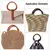 Par de alças de madeira destacáveis para bolsas. Ideal para caixas de presente, bolsas de ombro e projetos DIY de artesanato e bagagem. na internet