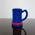 Vaso con mango 3d azul - comprar online