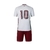 Kit Infantil Fluminense II 25/26 - Umbro - Branco com detalhes em vermelho e verde - comprar online