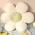 Almofada Decorativa Pelúcia Flor Macia para Sofá e Quarto