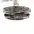 Braço de fogo de mesa sem fumaça, mini foyer de mesa de aço inoxidável, mesa