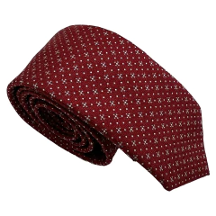 Gravata Jacquard Poliéster Slim Florida - Gravata Masculina