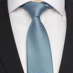 Gravata Masculina Tradicional Geométrica