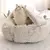 Saco de dormir redondo quente para animais, 2 em 1, cama de pelúcia longa, sofá, almofada, ninho para cães pequenos, gatos, gatinho, inverno, casa - loja online